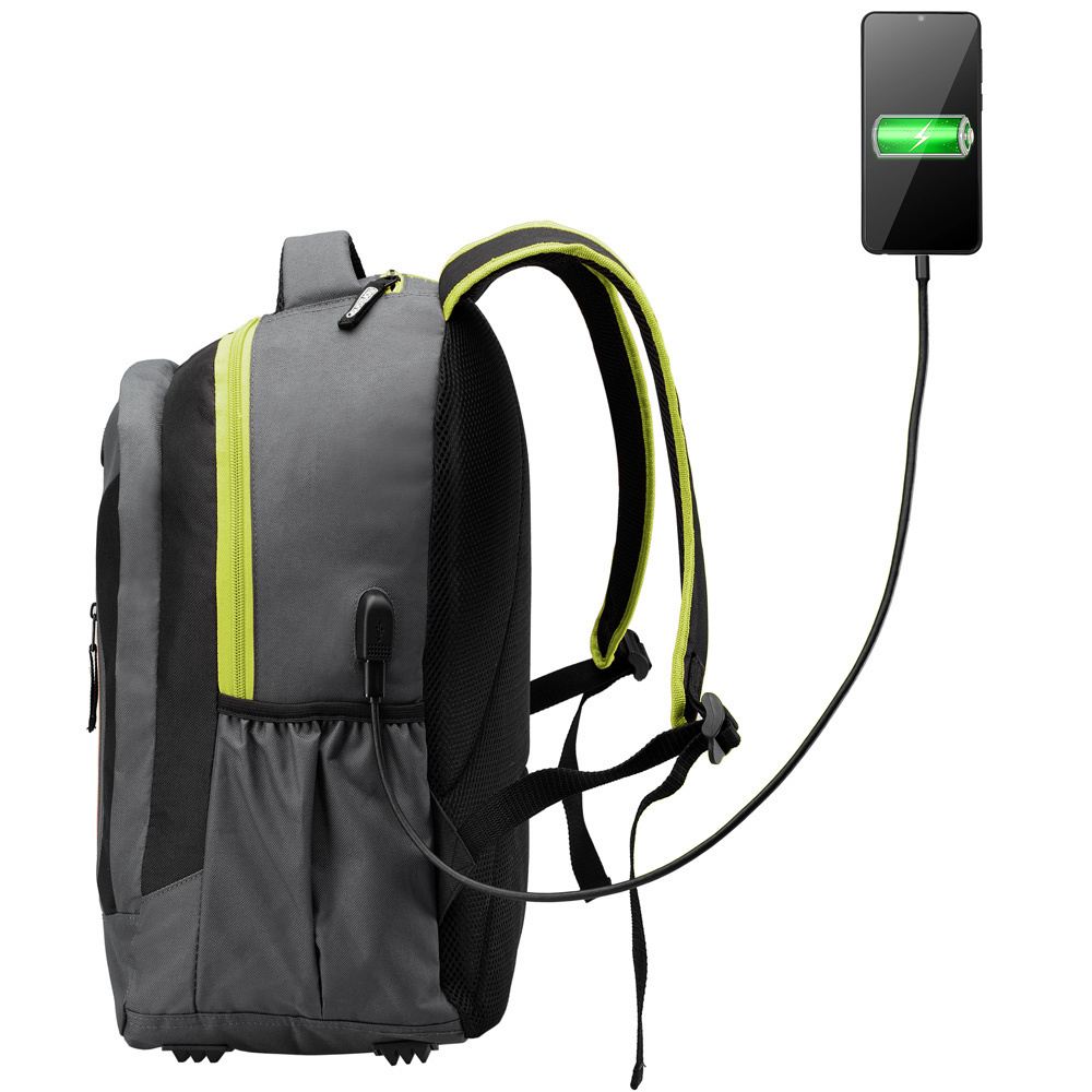 Monzana Sportrugzak 35l grijs/groen