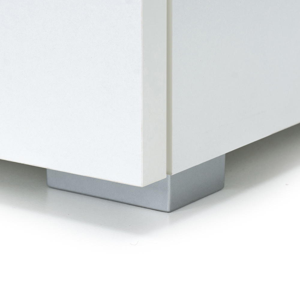 Casaria Boekenkast "Vela" Wit - 2 planken