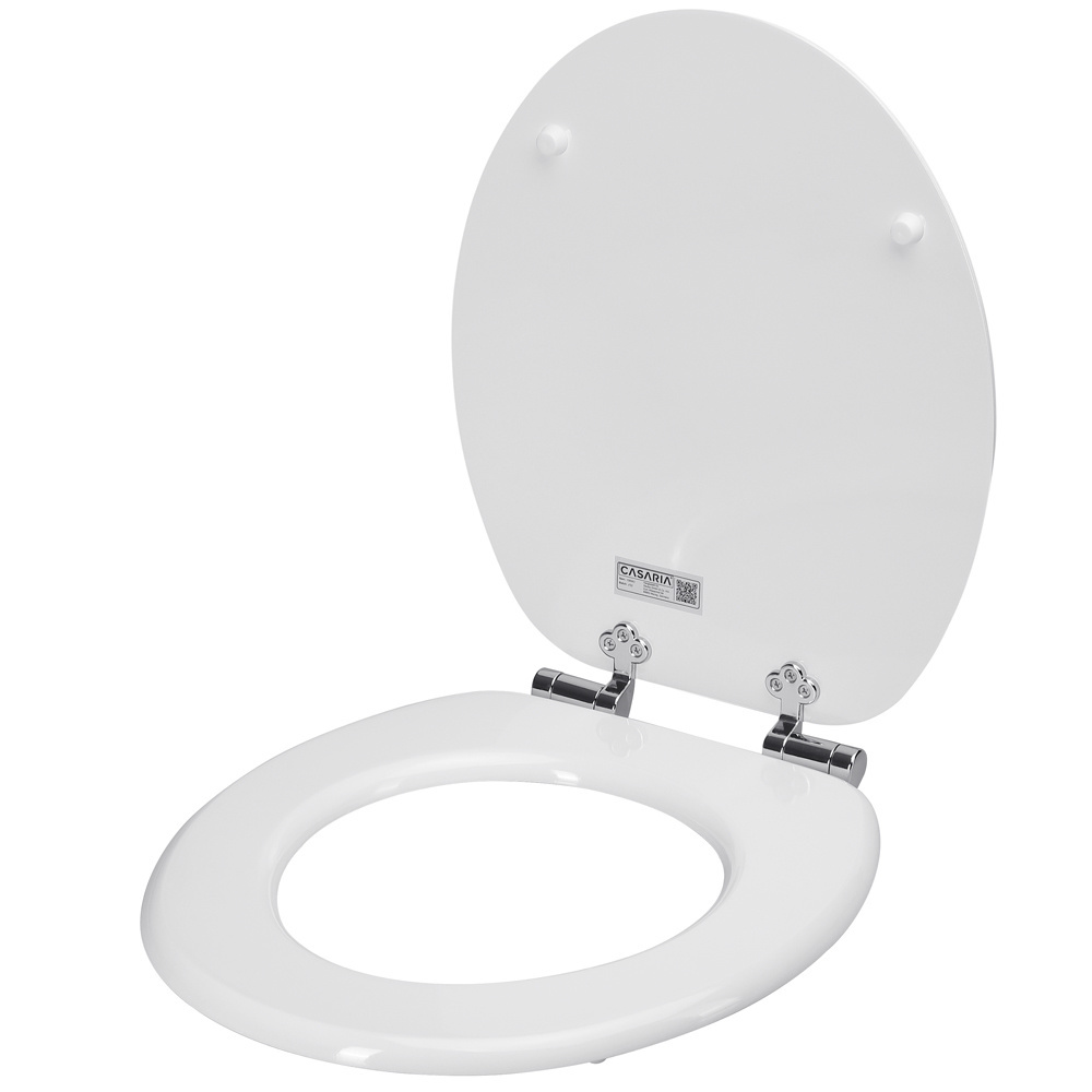 Casaria Zachte toiletbril wit