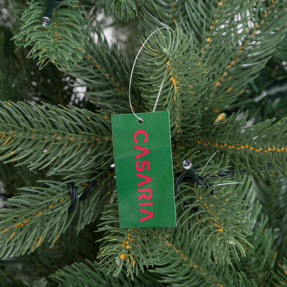Casaria Kunstkerstboom/ Kerstboom - 140cm incl. kerstboomverlichting