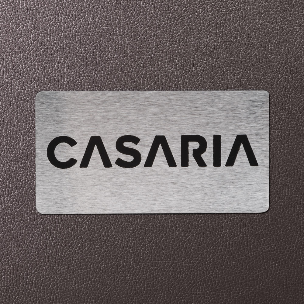 Casaria Relax Lounger London Donkerbruin kunstleder