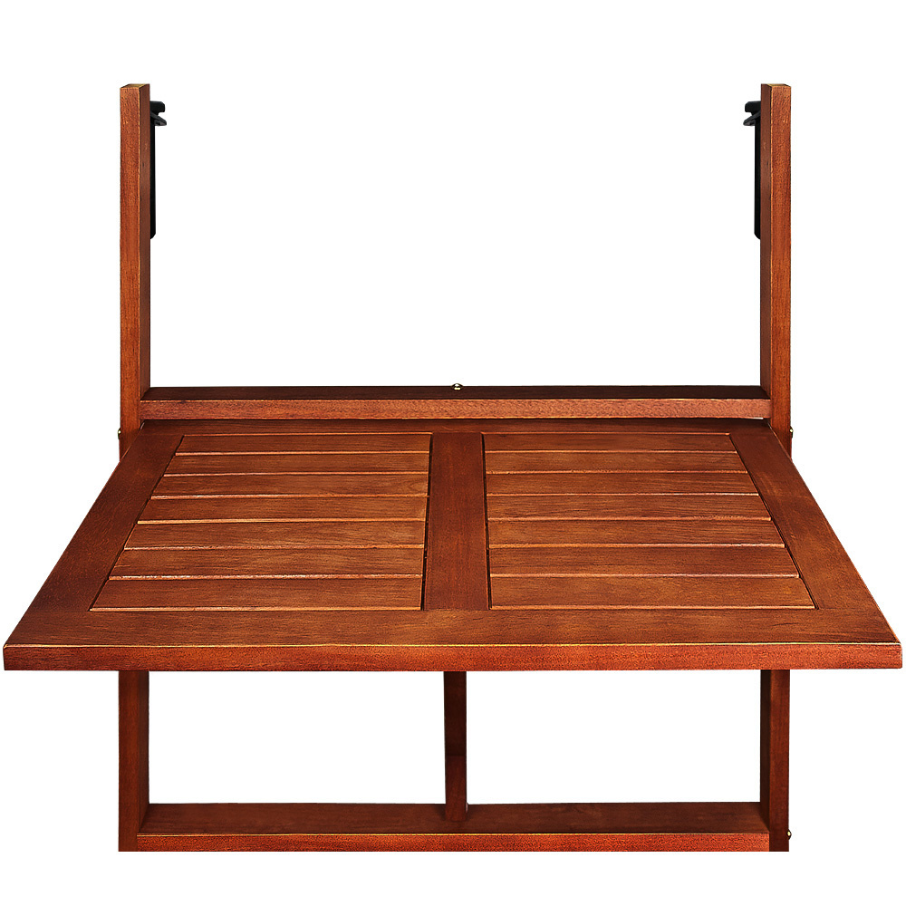 Casaria Balkontafel Inklapbaar - Acaciahout - 65x45x87cm