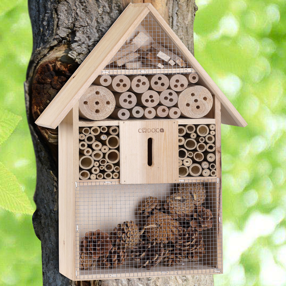 Cadoca Insectenhotel nestkastje 48x31x10cm