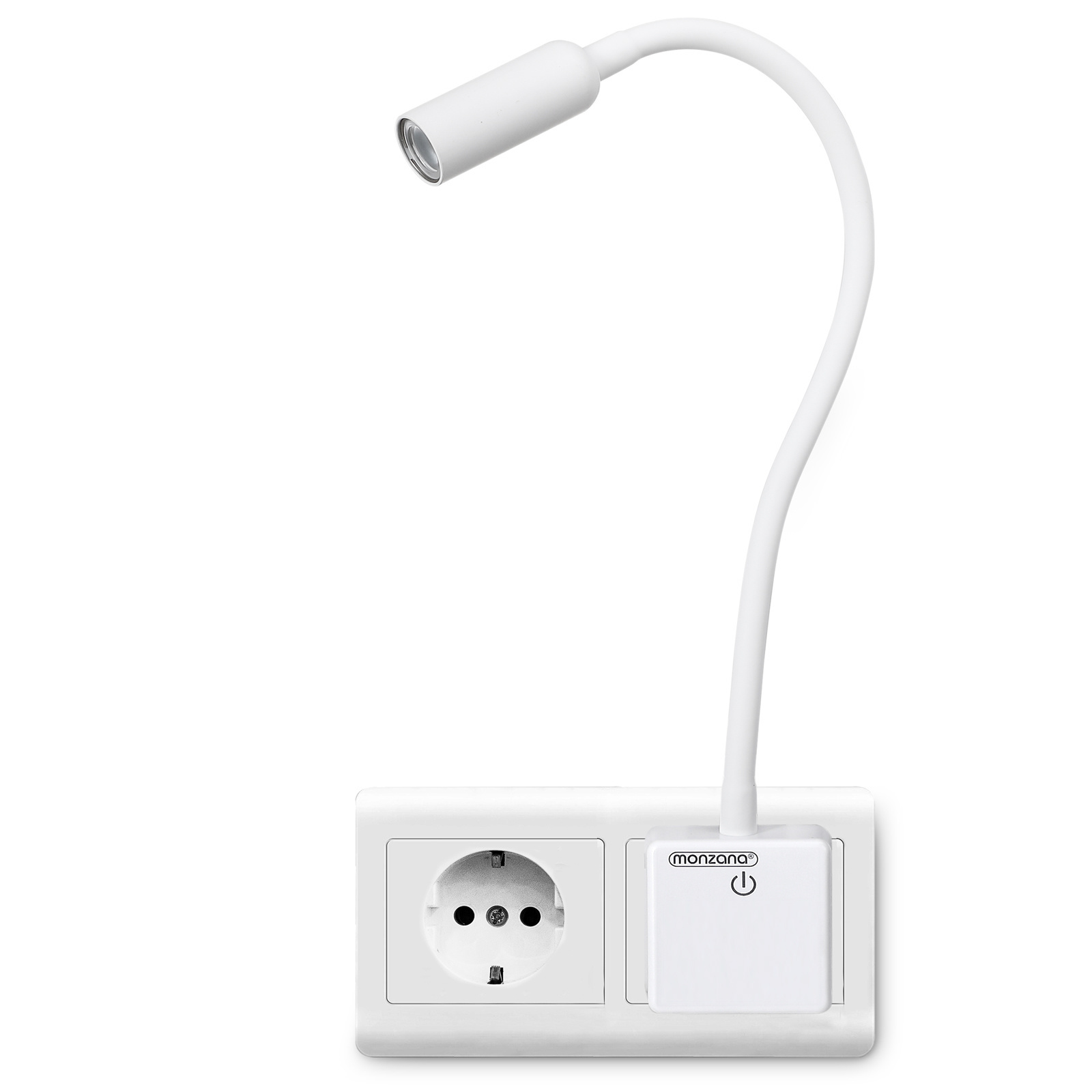 Monzana LED-wandlamp Svetloba Wit