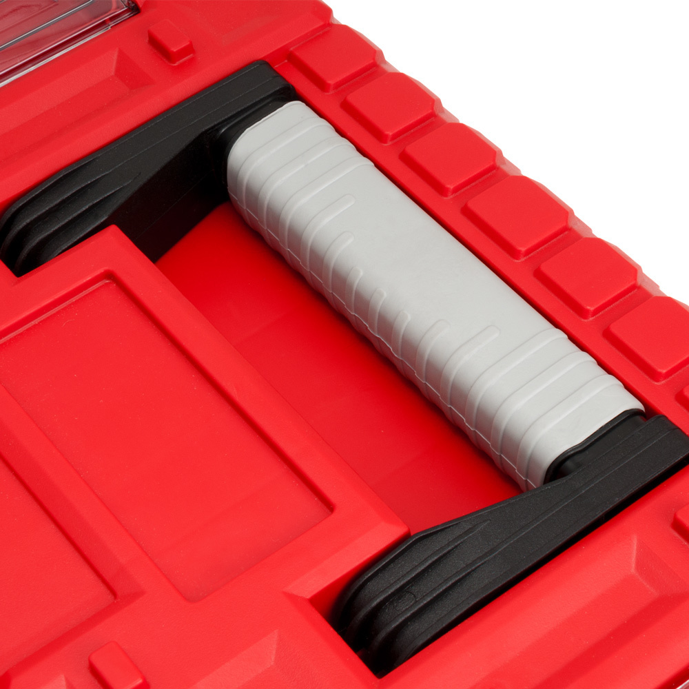 Prosperplast Gereedschapskoffer - zwart/rood - 490x260x240mm