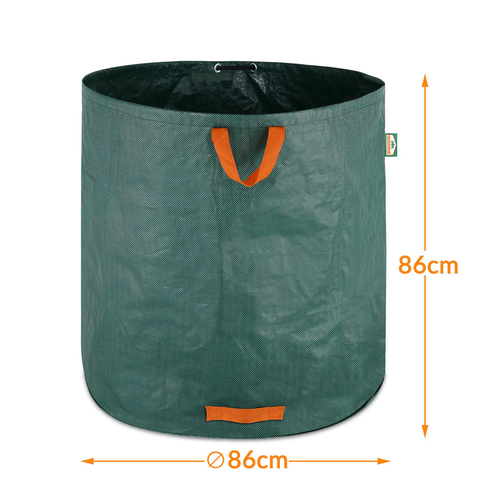 Gardebruk Tuintas, set van 2 groene tassen - 500 liter