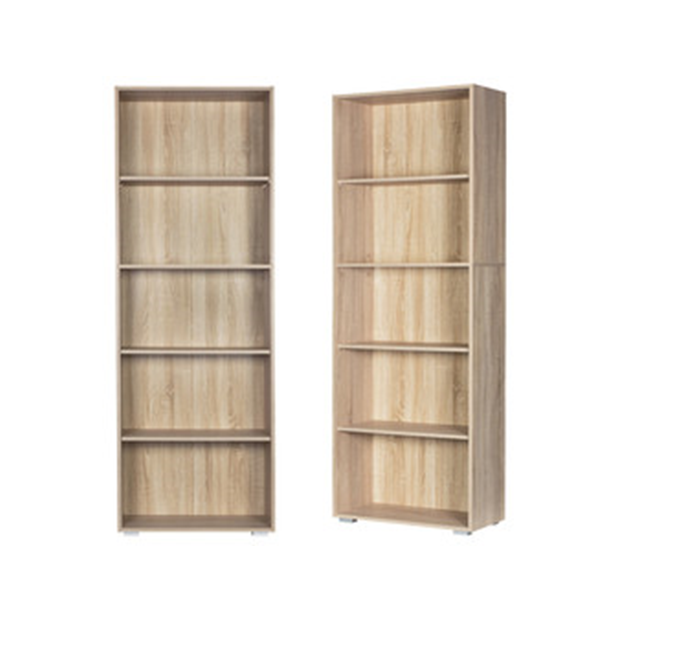 Casaria Boekenkast Vela met 5 vakken eiken 190cm