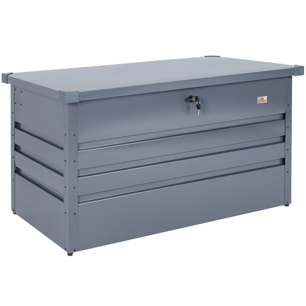 Gardebruk Opbergbox  staal met slot - 120 x 62 x 63 cm - weerbestendig