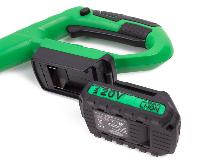 Hofftech Accu Onkruidborstel/ Voegenborstel - 100 mm - 2000mAh - 20V - incl 2 borstels