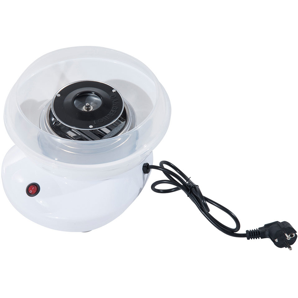 HOMdotCOM Suikerspinmachine wit
