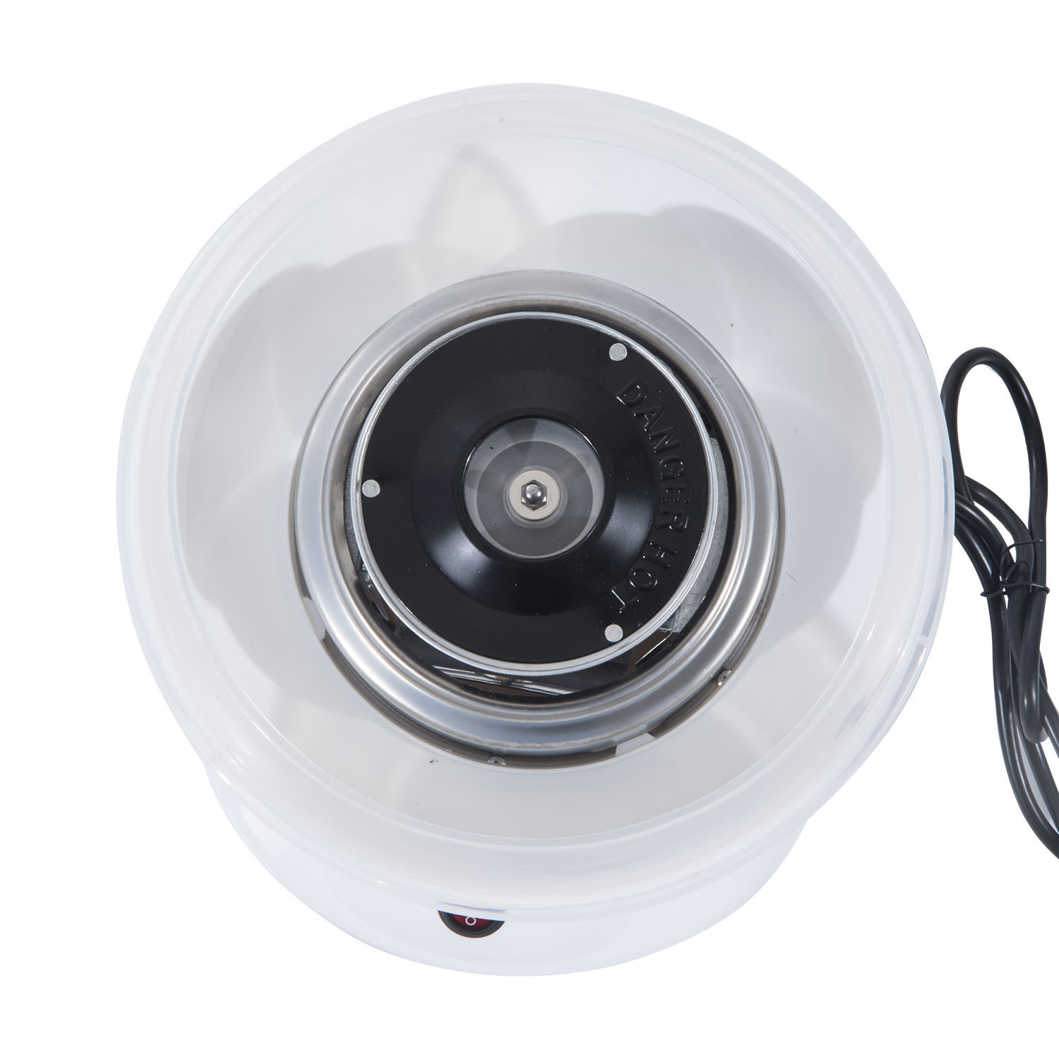 HOMdotCOM Suikerspinmachine wit