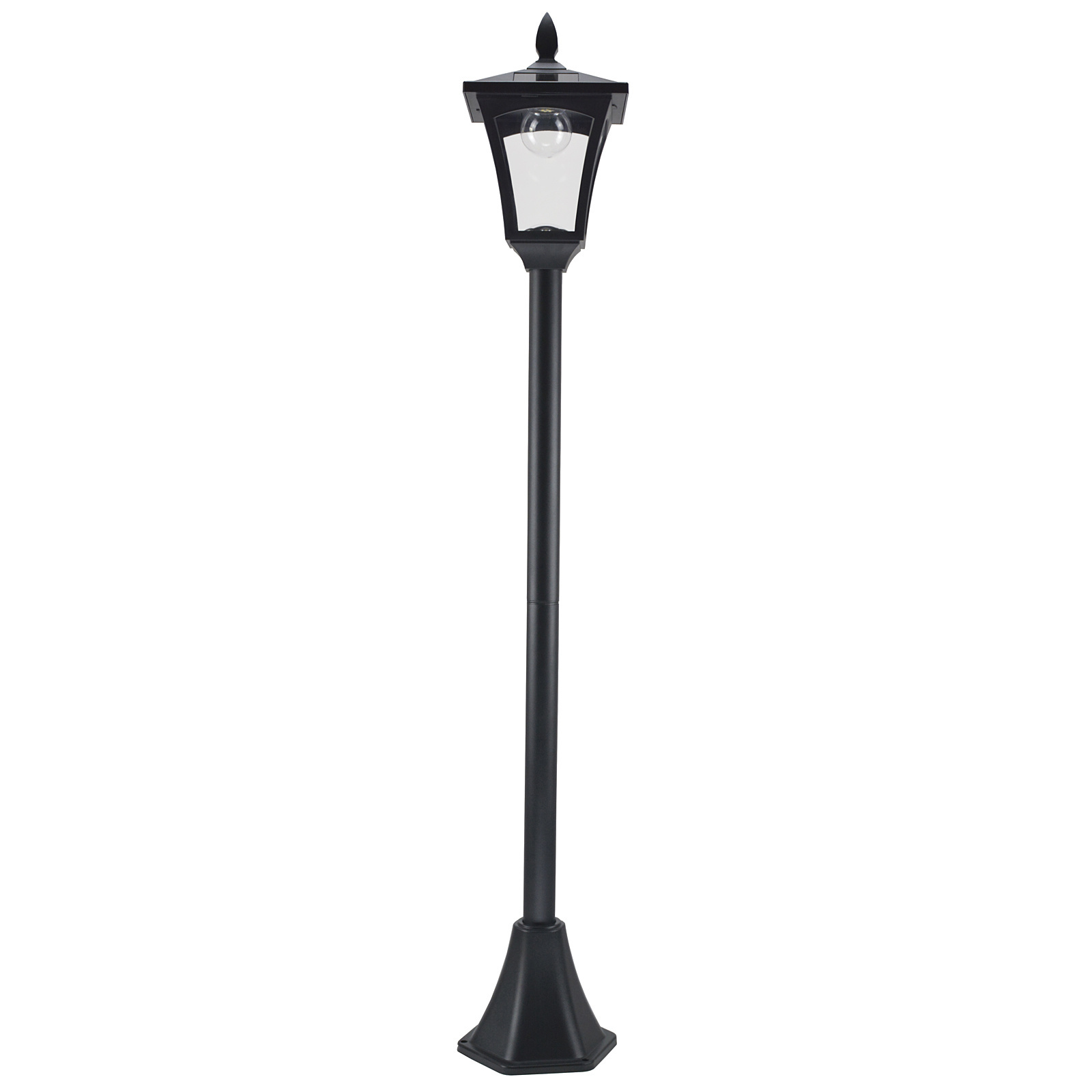Sunny Solar tuinlantaarn 40lumen zwart 160cm