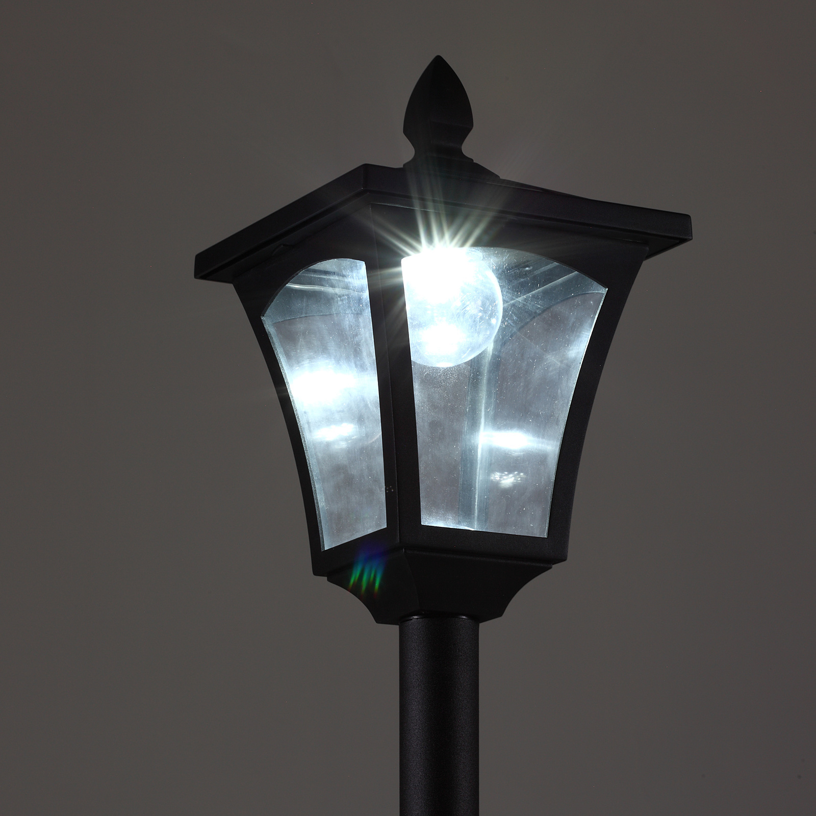 Sunny Solar tuinlantaarn 40lumen zwart 160cm