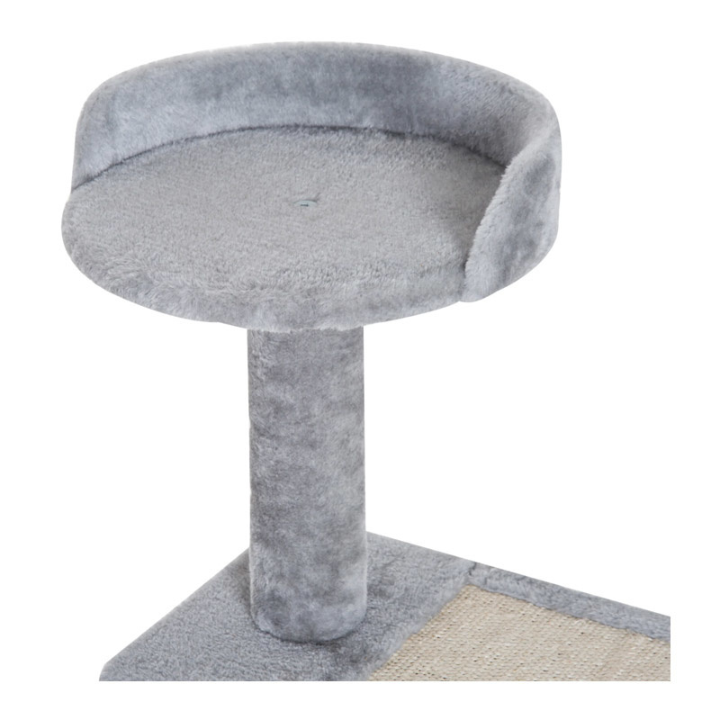Paws Krabpaal 5 lagen met trap sisal beige