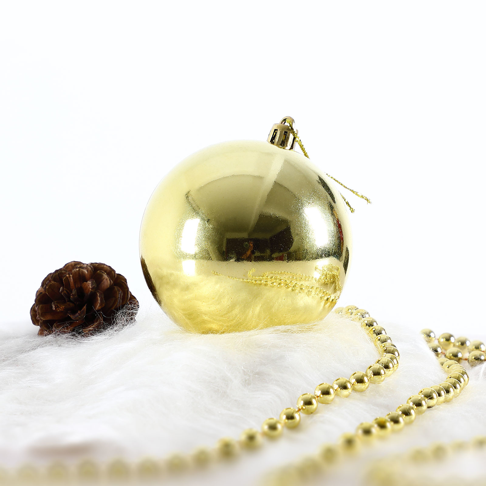 Casaria Kerstboomversiering - Kerstboom decoratie- goud 66 St.