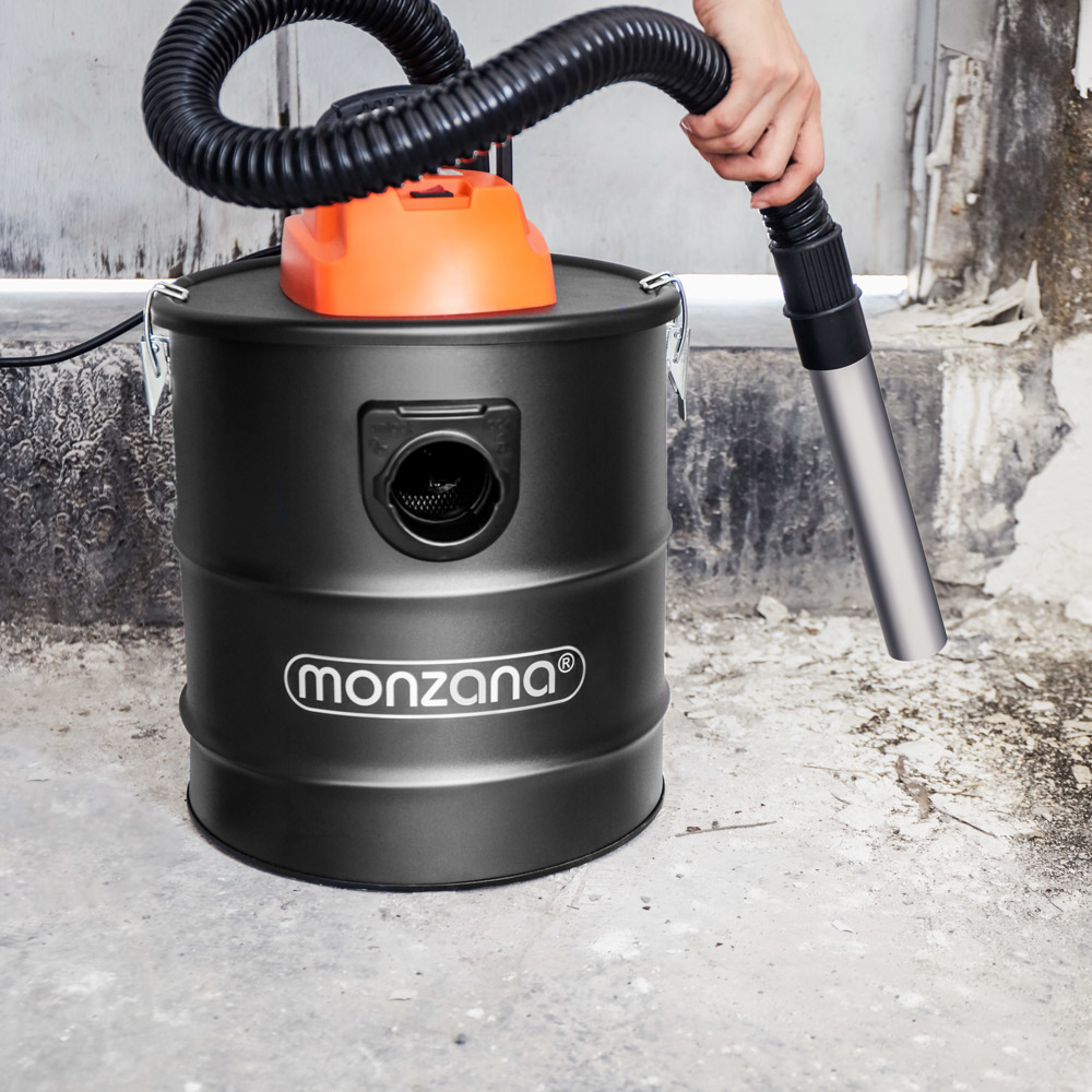 Monzana Asstofzuiger zwart/oranje 1200 Watt