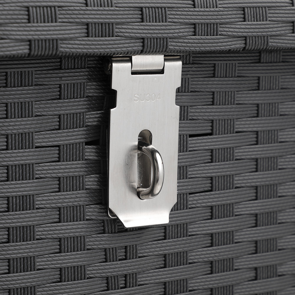 Casaria Kussen Opslagbox - Polyrattan