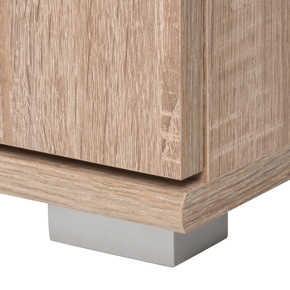 Casaria Dressoir / Ladekast met 3 deuren & 2 lades - MDF - 107x75x35cm