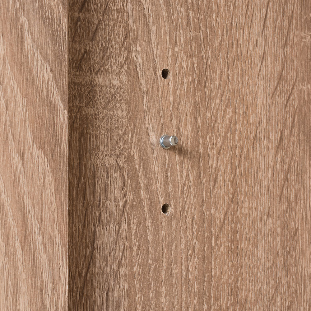 Casaria Dressoir / Ladekast met 3 deuren & 2 lades - MDF - 107x75x35cm