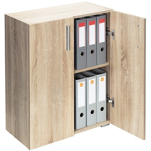 Casaria Multifunctionele kast eiken - 2 vakken