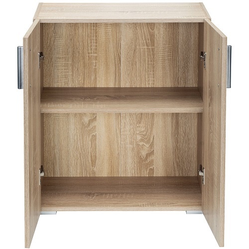 Casaria Multifunctionele kast eiken - 2 vakken