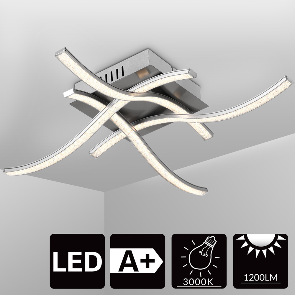 LED Plafondlamp - Lamp - Verlichting, 4 armen