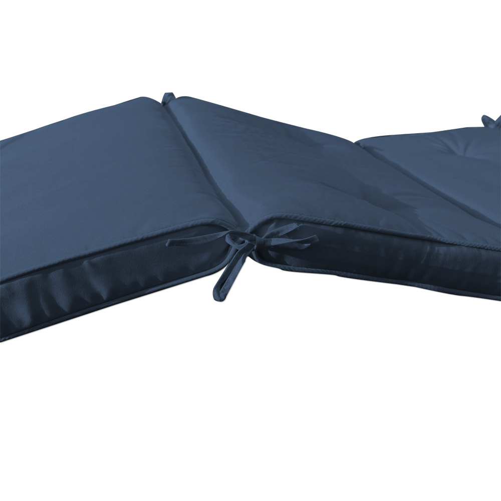 Detex Ligbedkussen - Blauw - 173x43x6cm