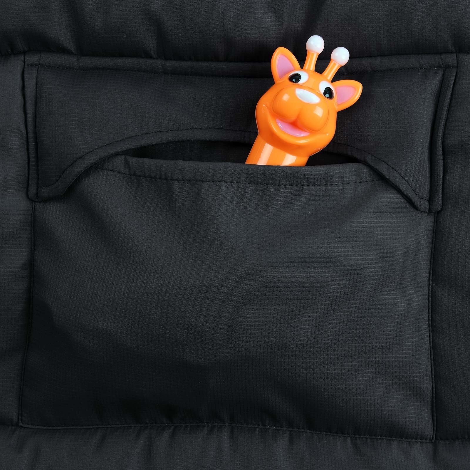 Deubois Kinderwagen Voetenzak Donker Grijs | Teddy | Maxi-Cosi | met Opbergtas