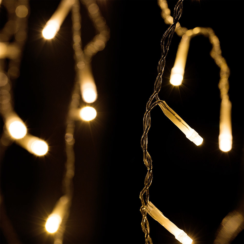 Monza Kerstverlichting 20M 600 LED's voor binnen en buiten en Perel Smart home Wifi stekker- Android & IOS