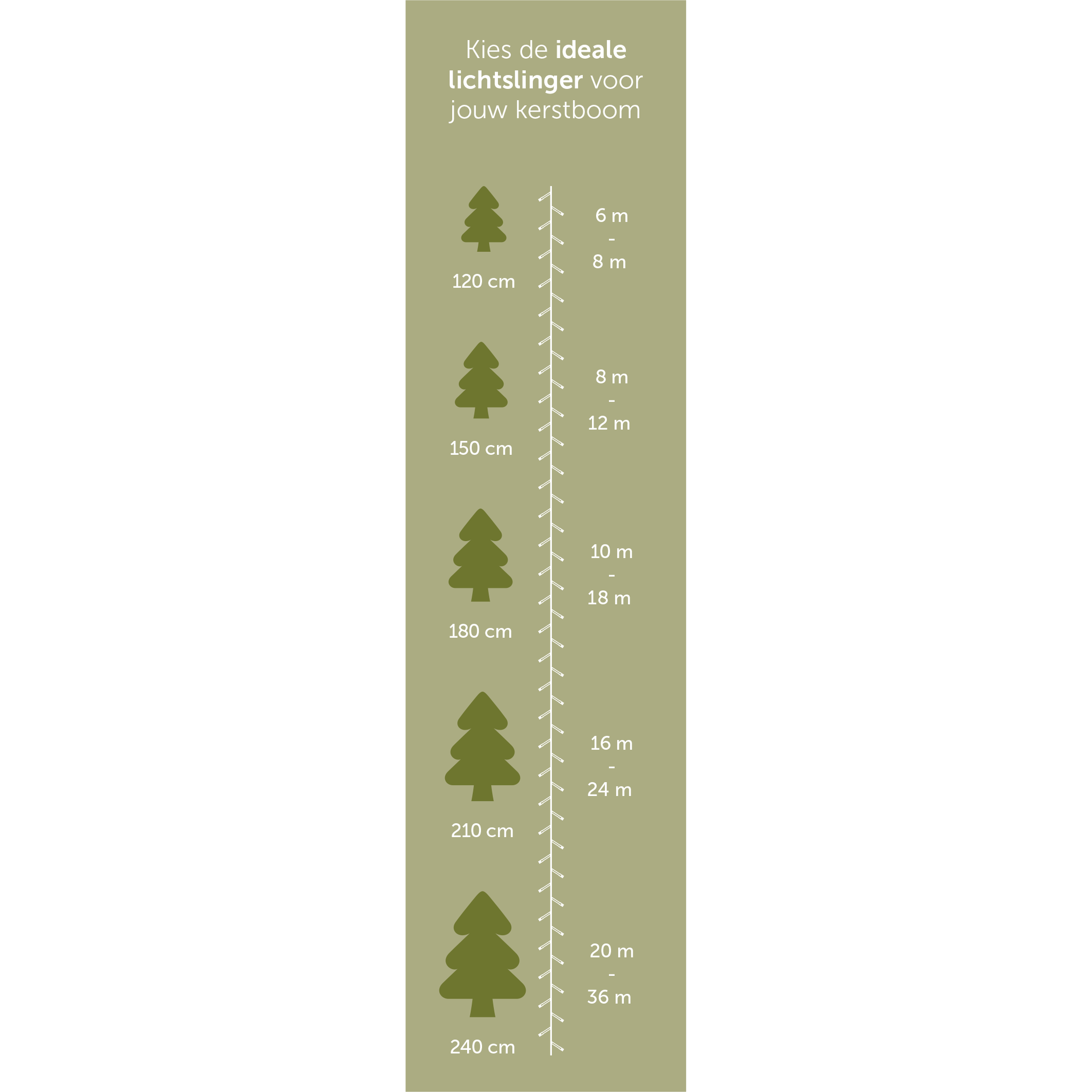 Kerstverlichting - 12m - 80 LED's - Veelkleurig – Binnen & Buiten