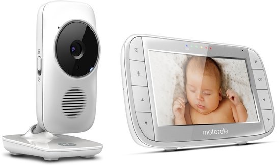 Motorola MBP-48 Babyfoon met camera 5.0"