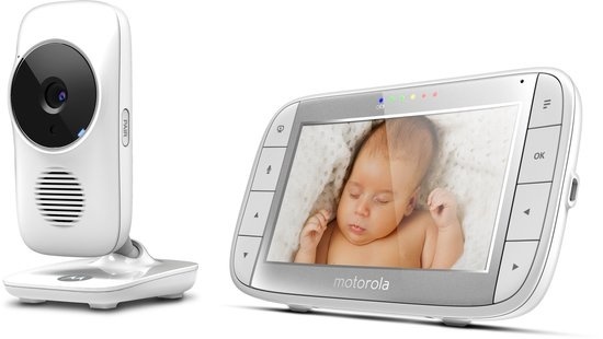 Motorola MBP-48 Babyfoon met camera 5.0"