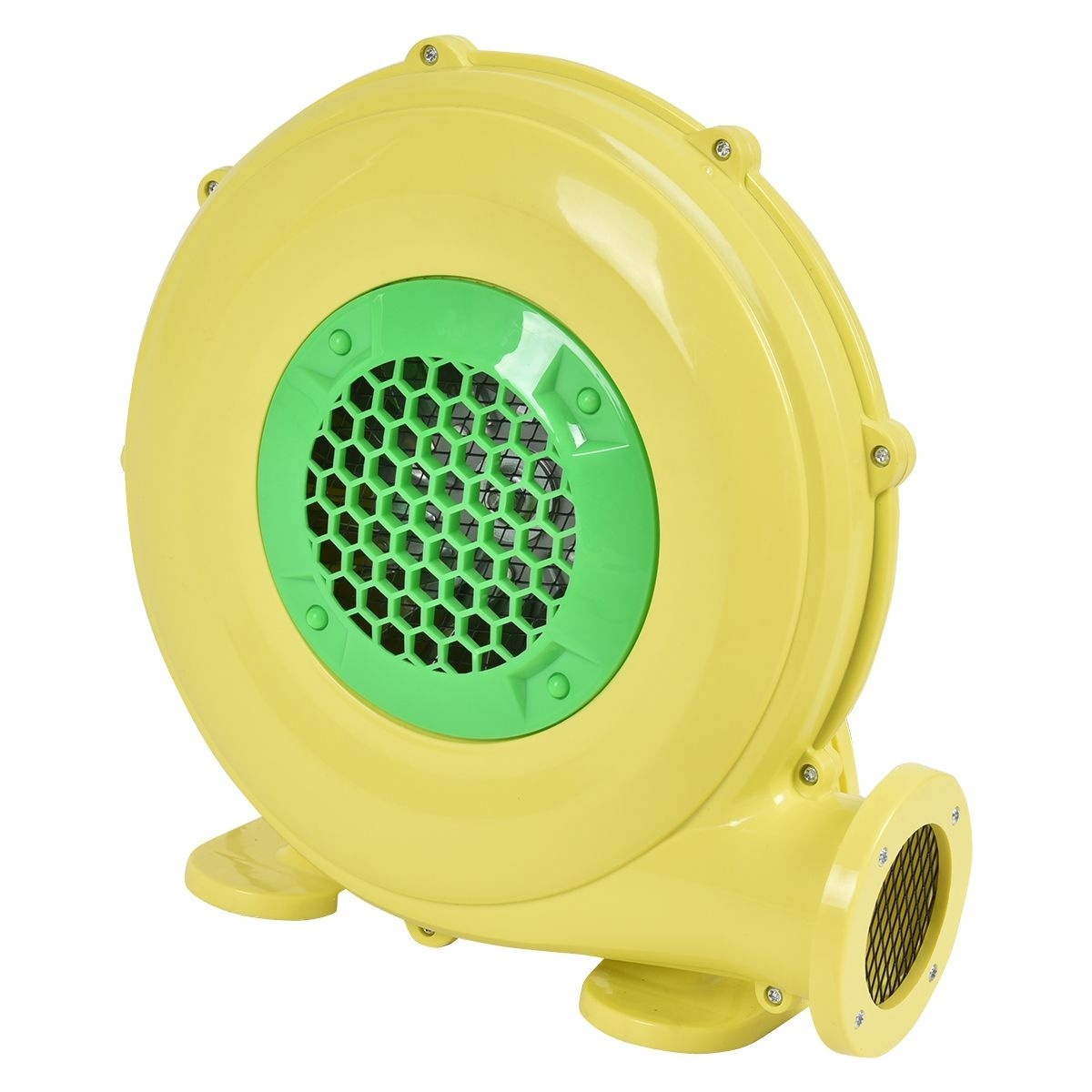 Costway Luchtblazer/Luchtpomp - 450W - Centrifugaalventilator/Centrifugaalblazer - Geel