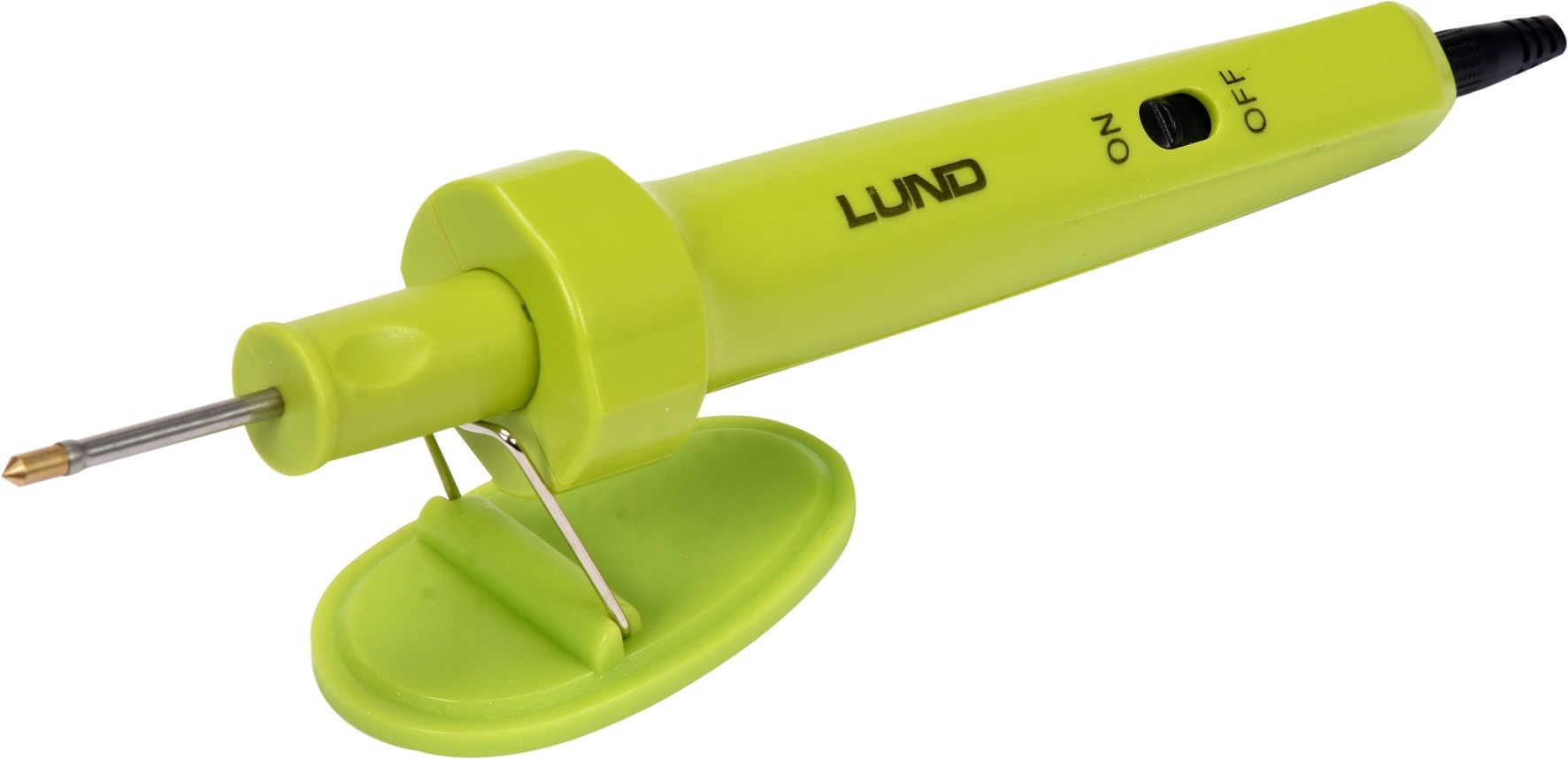 LUND Soldeerbout - Piepschuimsnijder - 9W - 6V - Draadloos met houder