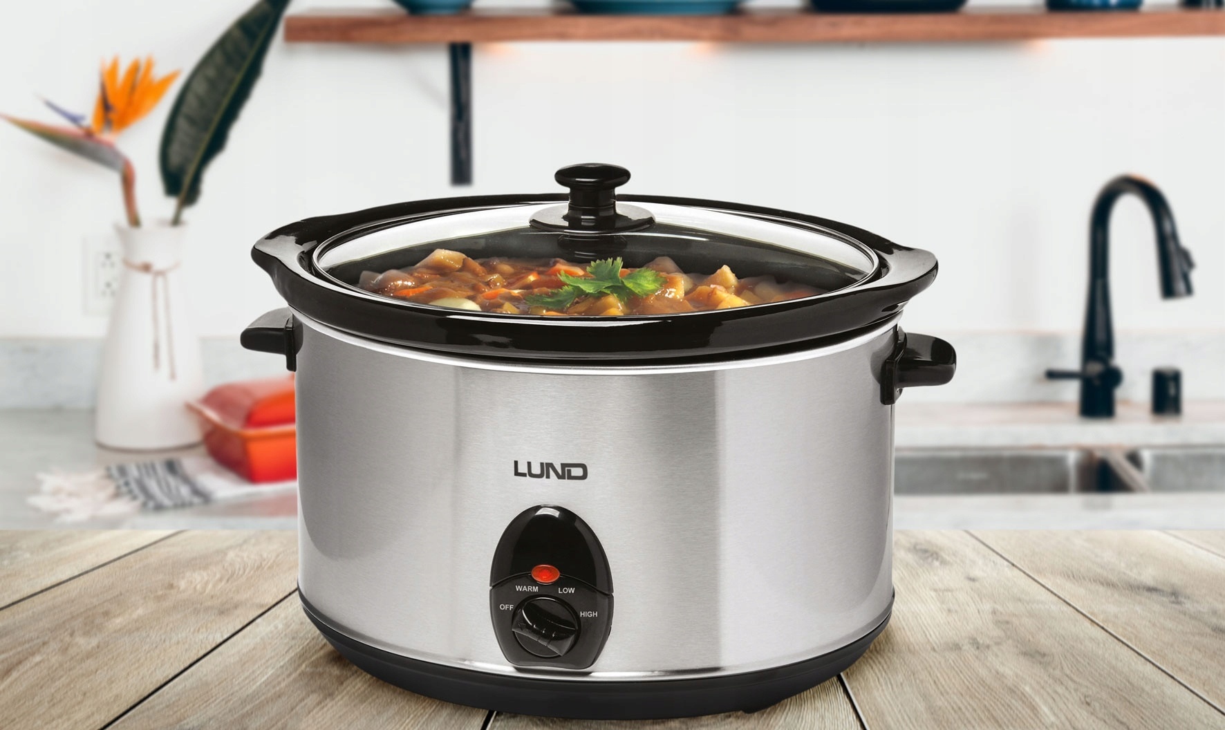 Lund Slowcooker -320W - 5,6L