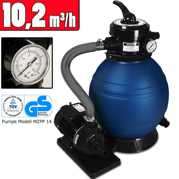 Monzana Zandfiltersysteem 10.200 l/u