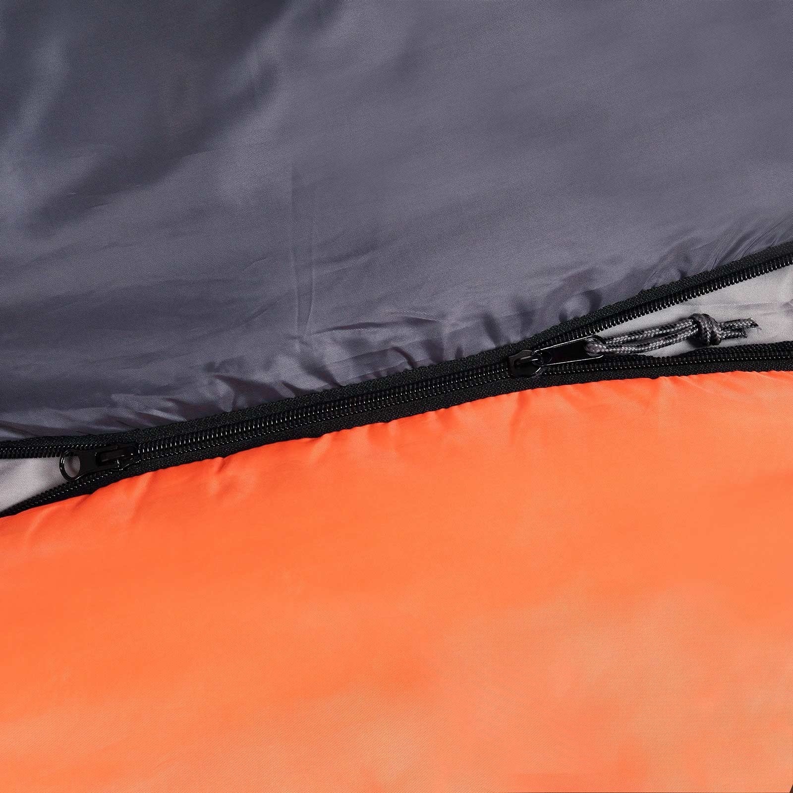 Monzana Slaapzak bergbeklimmer Icy North oranje+antraciet