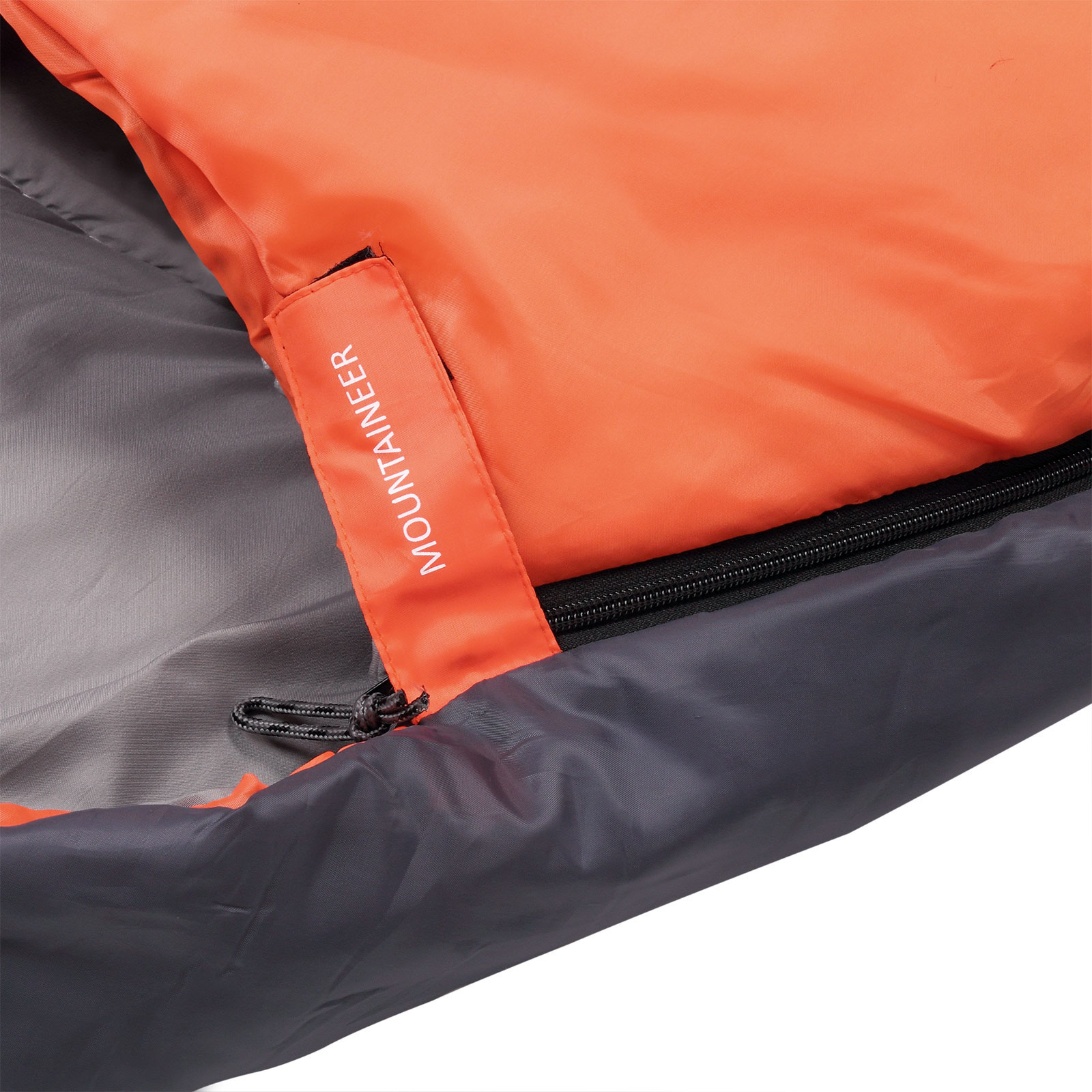 Monzana Slaapzak bergbeklimmer Icy North oranje+antraciet