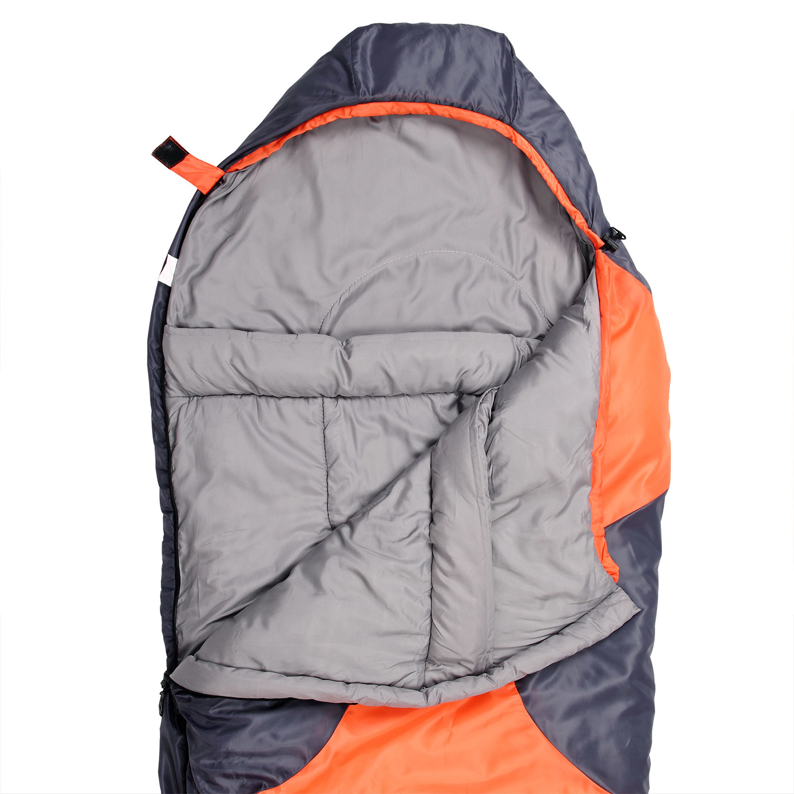 Monzana Slaapzak bergbeklimmer Icy North oranje+antraciet