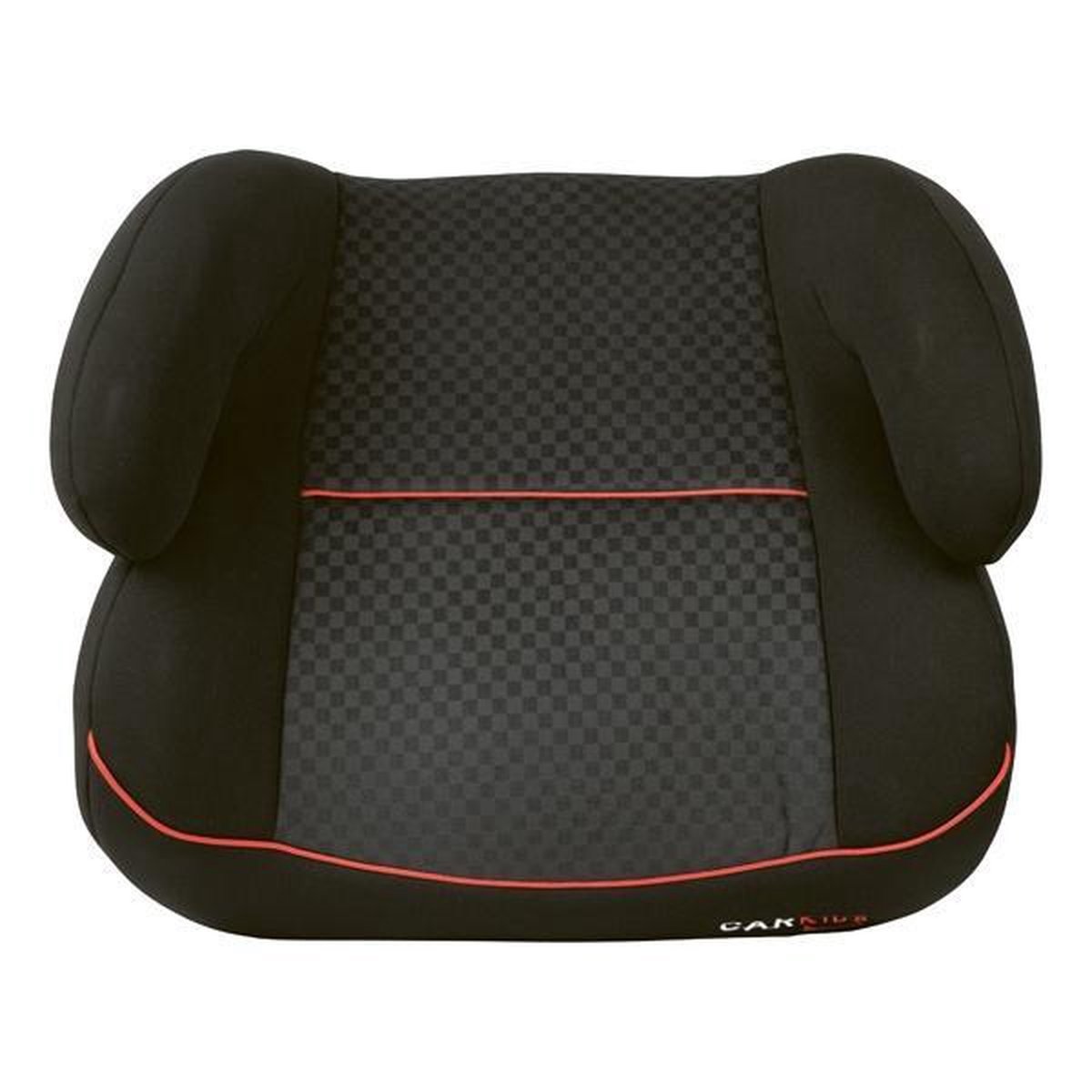 Carkids Kinderzitje - Vanaf 125cm - 22KG/36KG - Isofix - Verwijderbare bekleding - Rood/Zwart