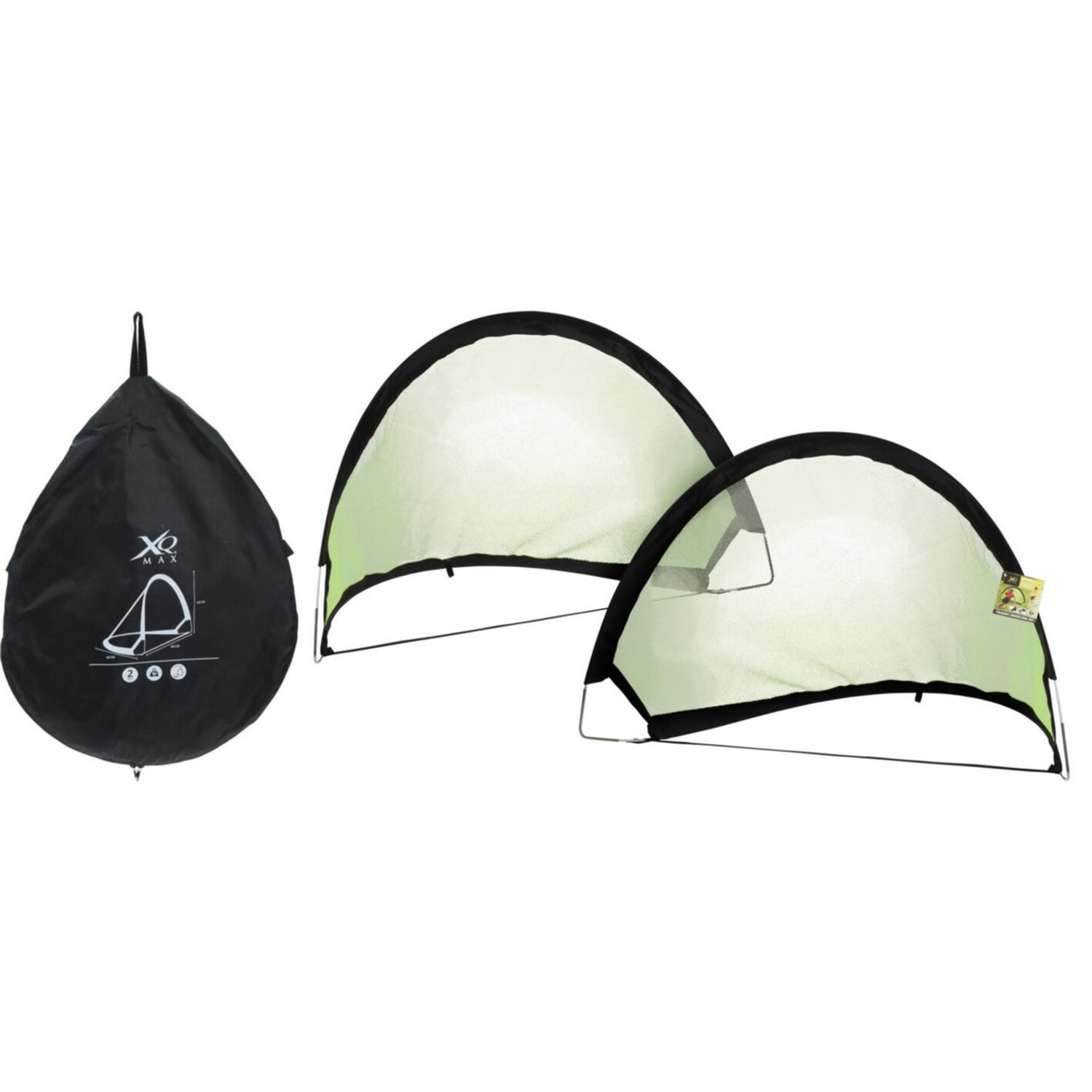 XQ Max Pop-up Voetbaldoel - Set van 2 stuks