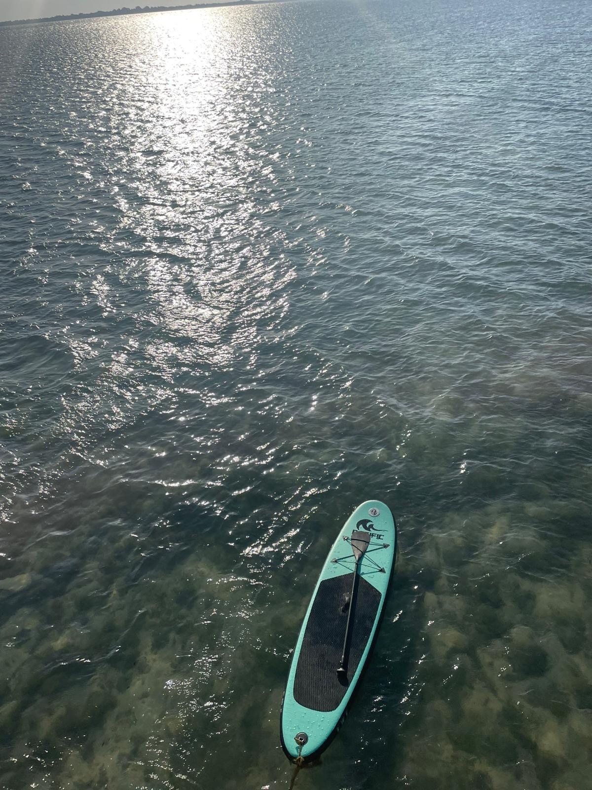Pacific Special Edition Sup Board met GRATIS Waterproof Telefoonhoesje - Extra Stevig - 285 cm - Groen - Tot 100 kg