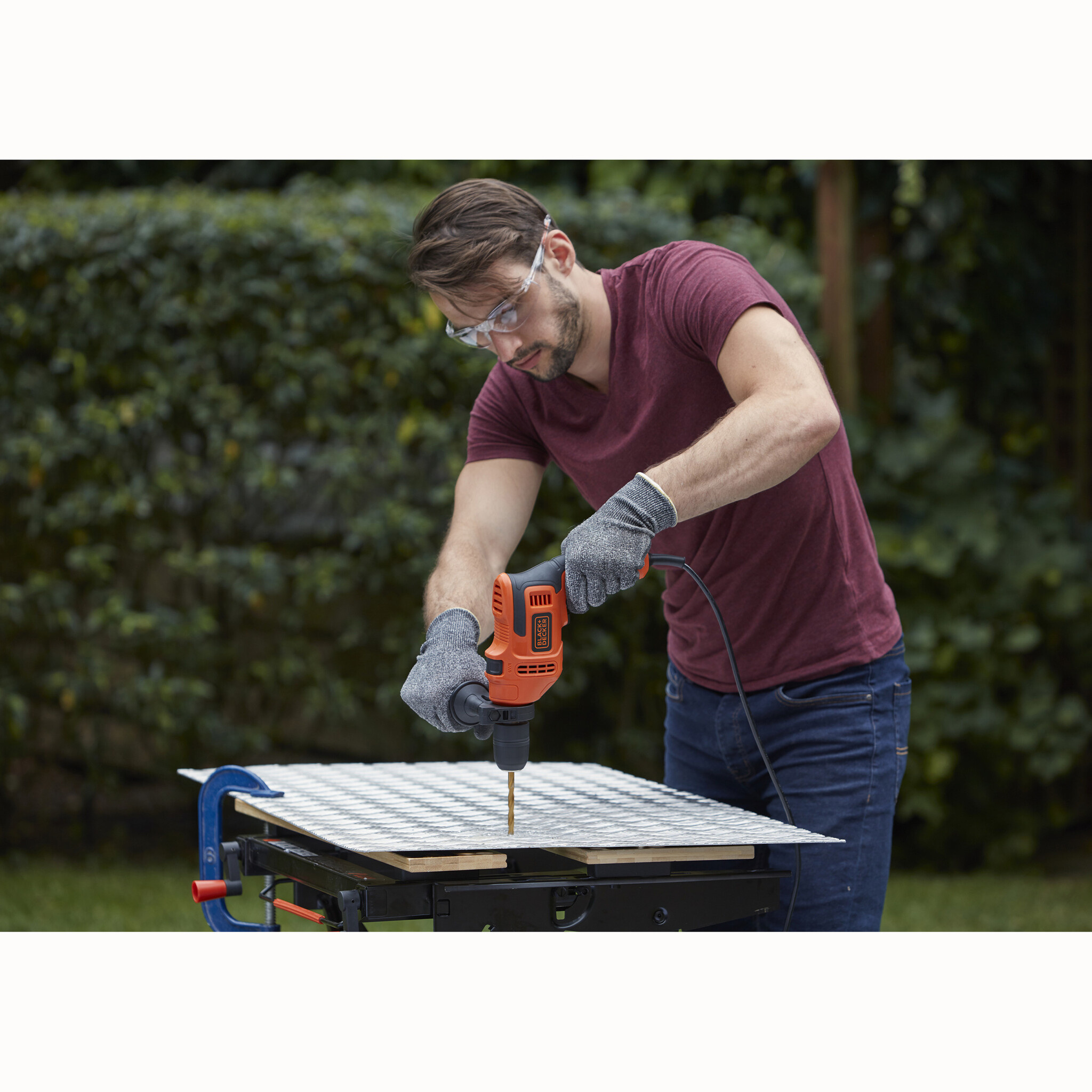 BLACK+DECKER klopboormachine BEH200-QS - 500 W
