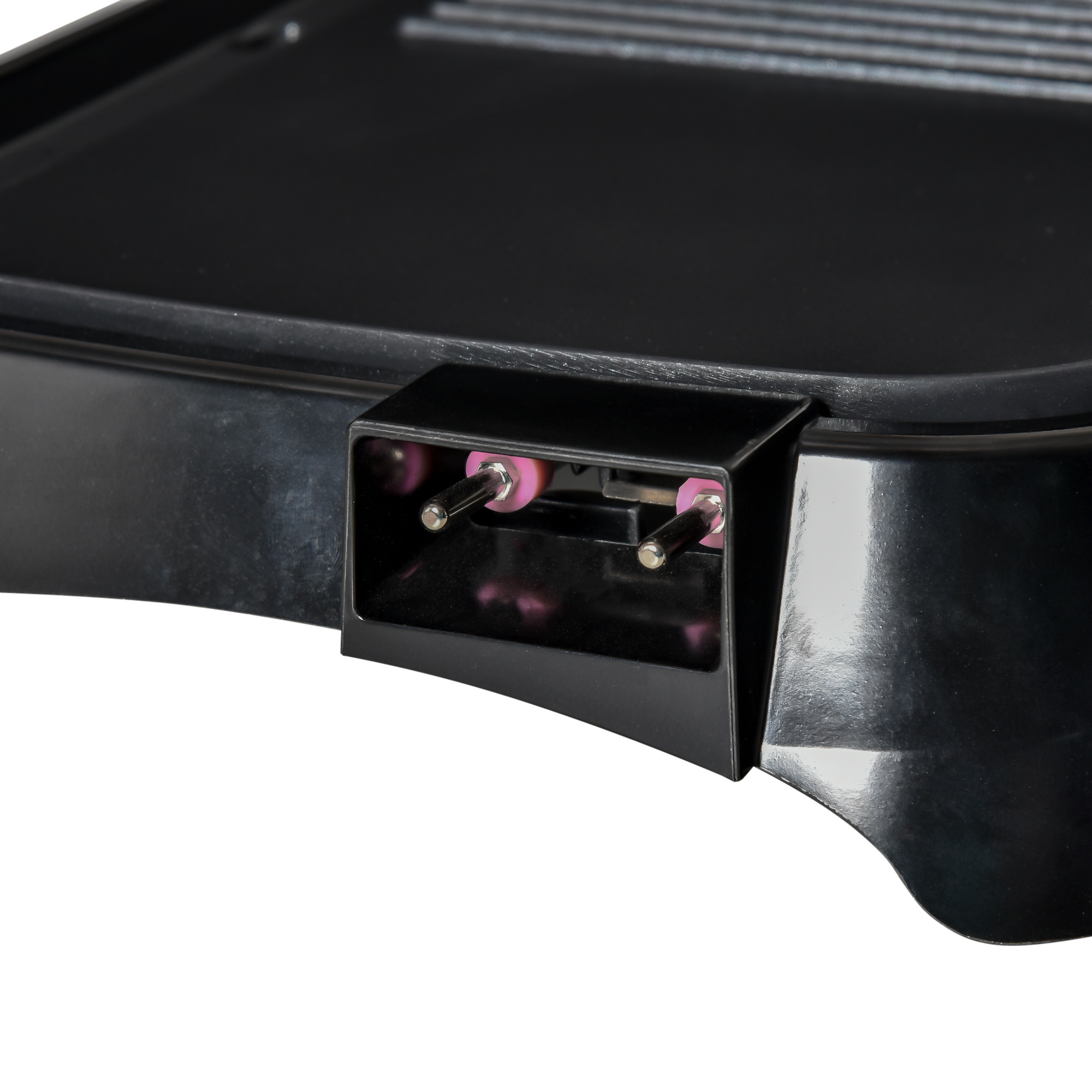 Afbeelding van HOMdotCOM Tafelgrill elektrisch met regelbare thermostaat en antiaanbaklaag 1600 W Teppanyaki met lekbak 53,5 x 31 x 8 cm