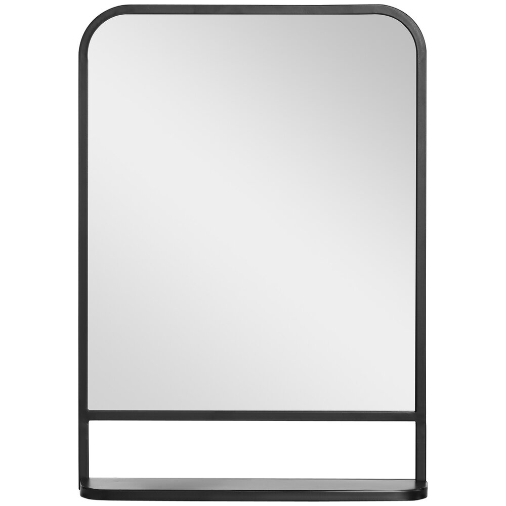 Koop Tweedekans HOMdotCOM Wandspiegel Met Metalen Frame Afgeronde Koop Tweedekans HOMdotCOM Wandspiegel Met Metalen Frame Afgeronde