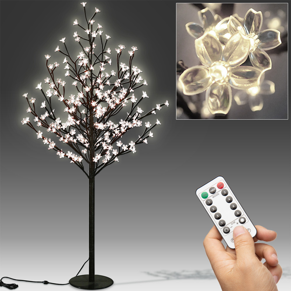 Monzana Kersenbloesemboom + Afstandsbediening + Tijdsklok - 180cm met 200LED's voor binnen en buiten
