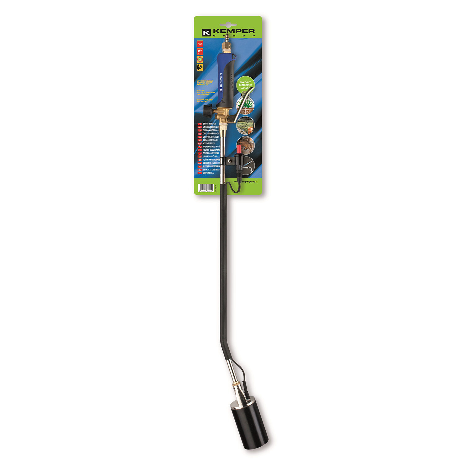Kemper Complete set - Gasbrander met Trolley en drukregelaar