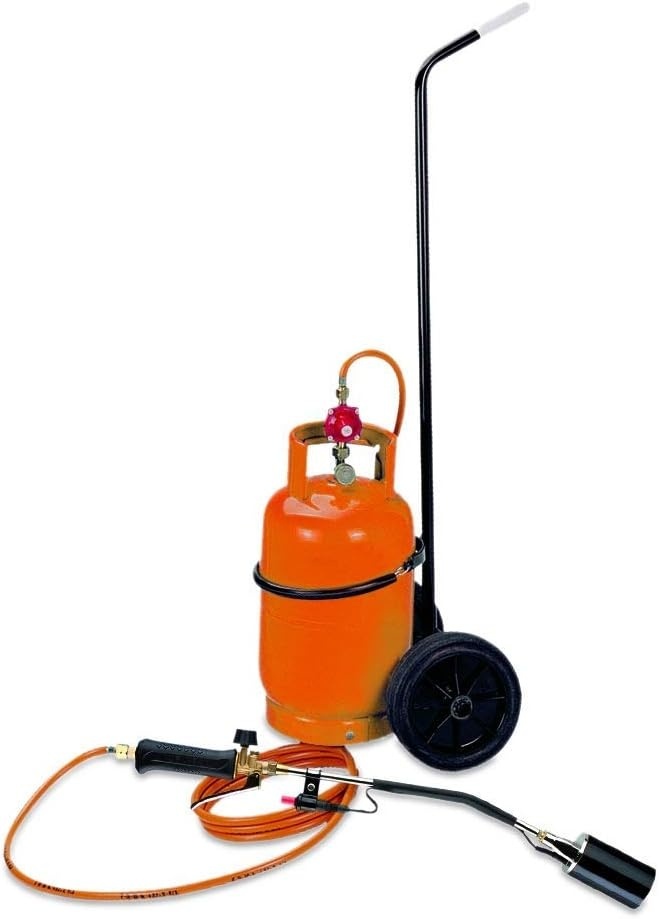 Kemper Complete set - Gasbrander met Trolley en drukregelaar
