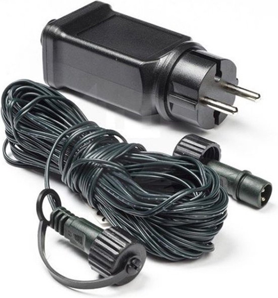 Nampook - Start-adapter voor Koppelbare Kerstverlichting - Geschikt tot ca 1600 LEds - 10 meter