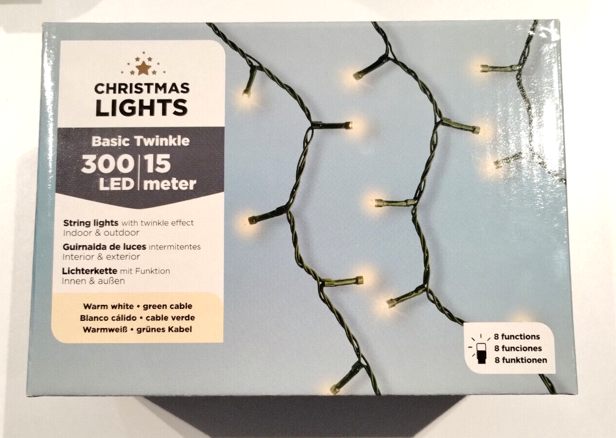 Christmas Lights Kerstverlichting - 15M - 300 LED